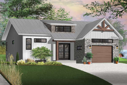 House Plan House Plan #18102 Front Elevation