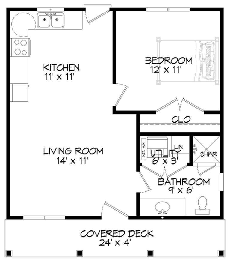 House Plan House Plan #18108 Drawing 1