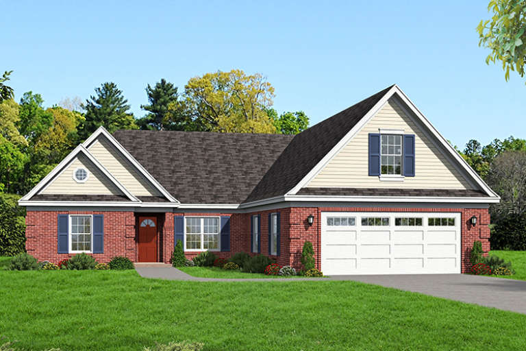 House Plan House Plan #18109 Front Elevation