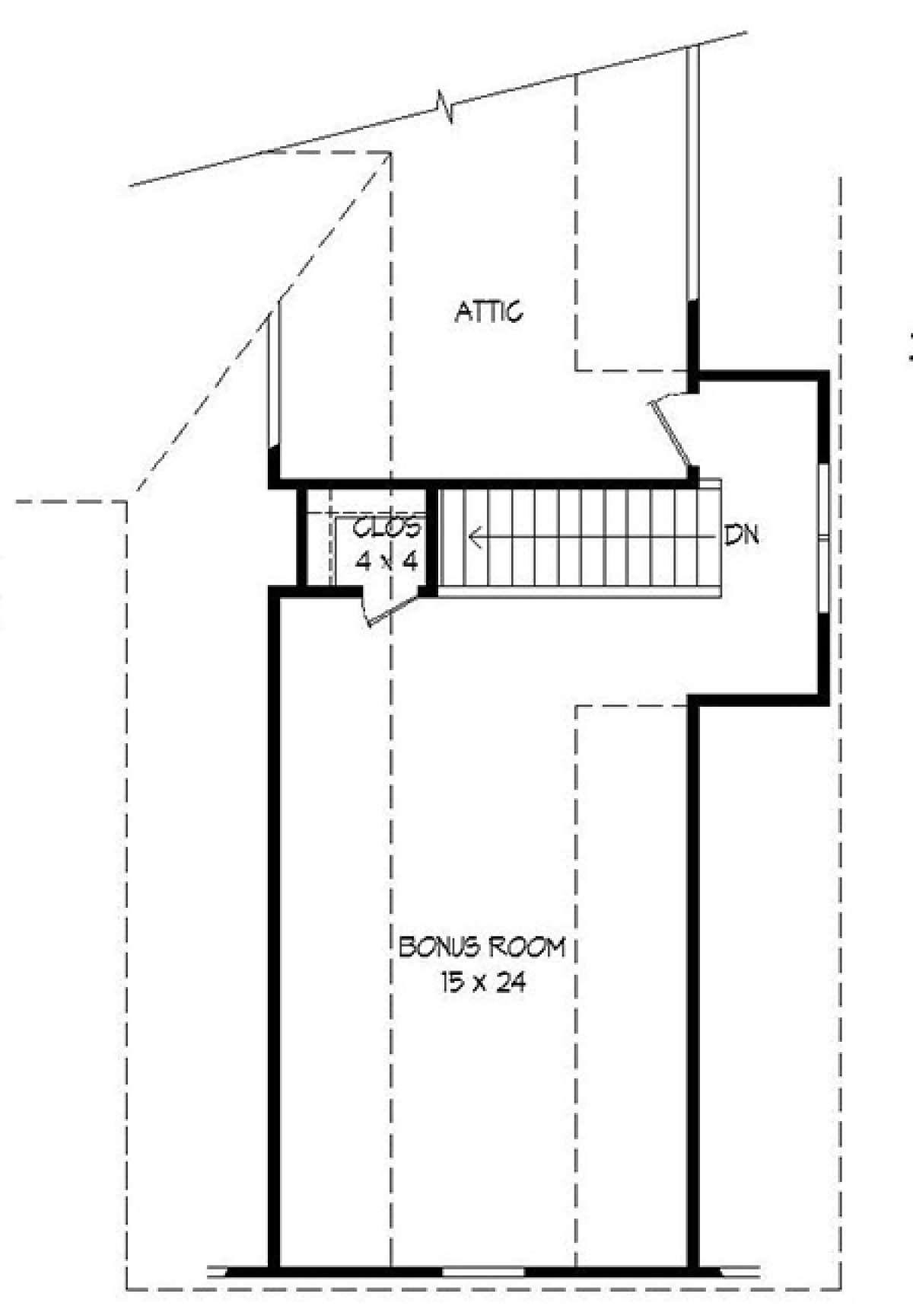 Upper for House Plan #940-00024