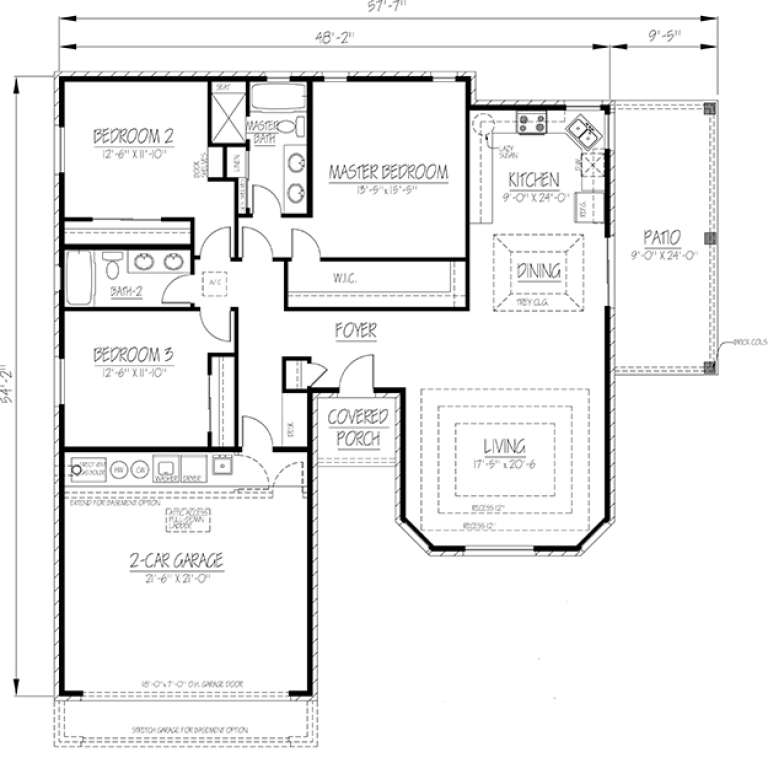 House Plan House Plan #18111 Drawing 1