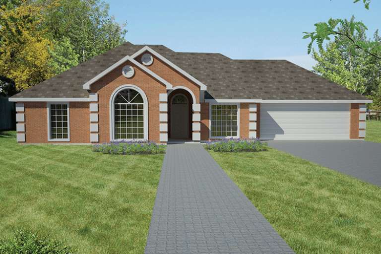 House Plan House Plan #18112 Front Elevation