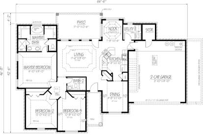 Main for House Plan #1754-00002