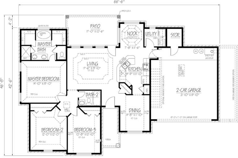 House Plan House Plan #18112 Drawing 1