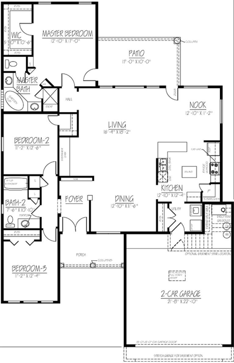 House Plan House Plan #18113 Drawing 1