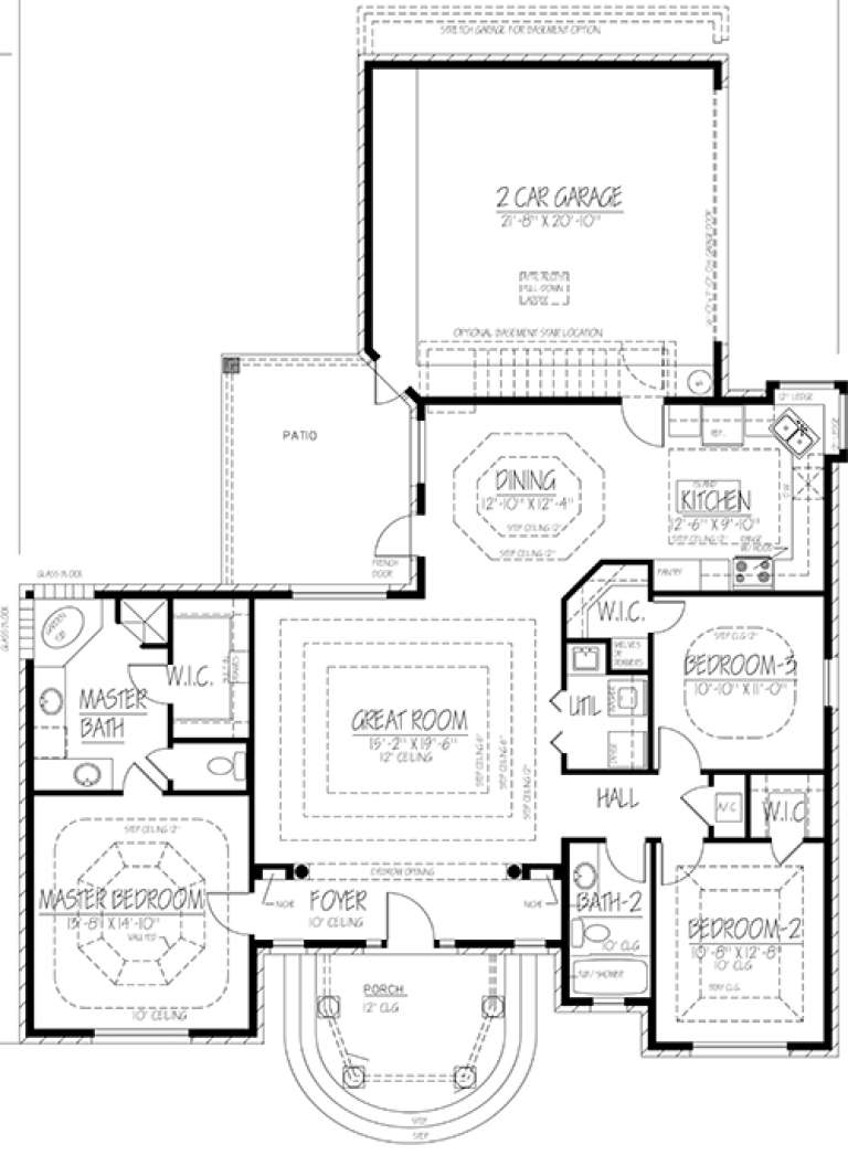 House Plan House Plan #18115 Drawing 1