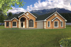 Traditional House Plan #1754-00006 Elevation Photo
