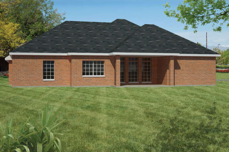Traditional House Plan #1754-00006 Elevation Photo
