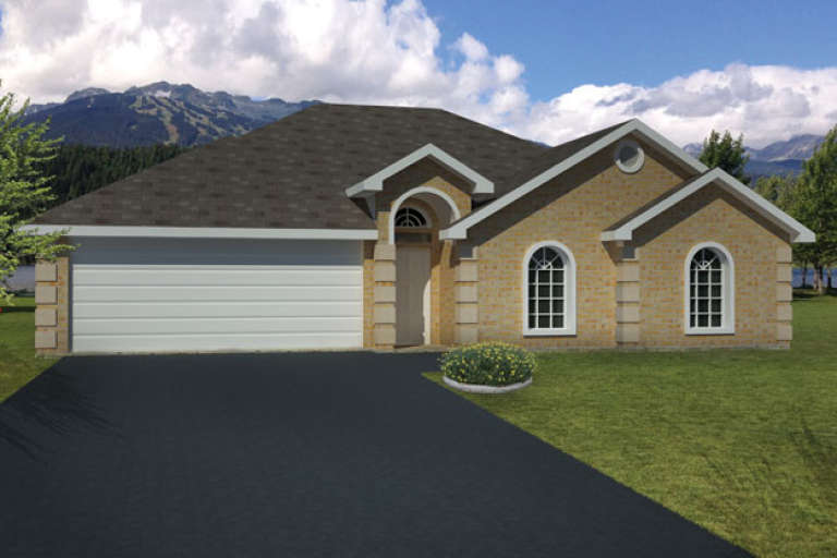 House Plan House Plan #18117 Front Elevation