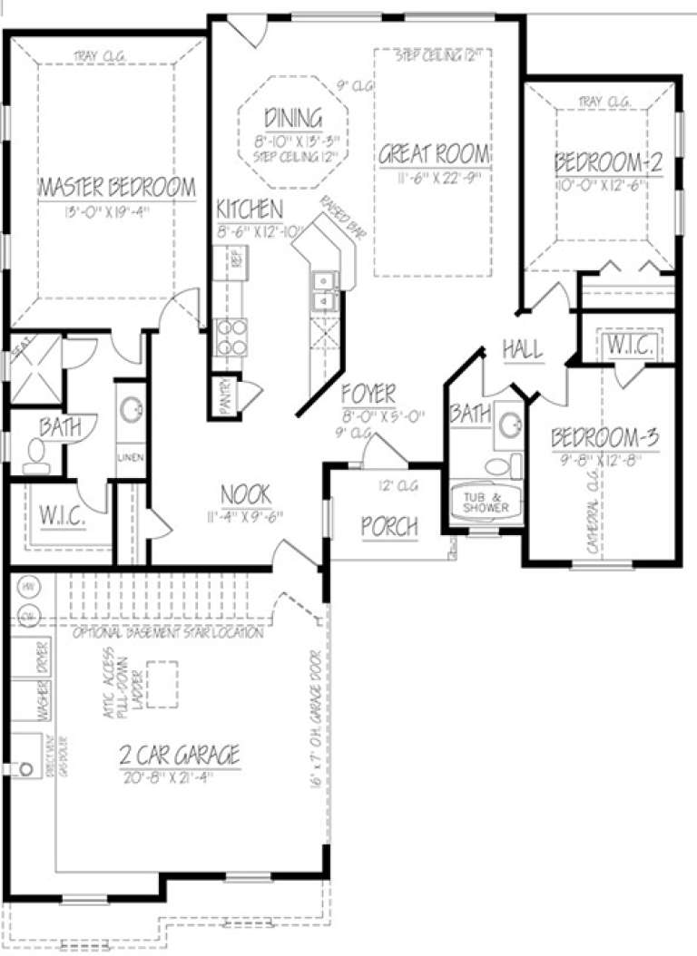 House Plan House Plan #18118 Drawing 1