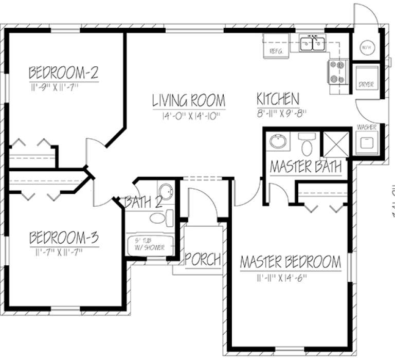 House Plan House Plan #18120 Drawing 1