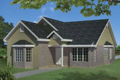 House Plan House Plan #18121 Front Elevation