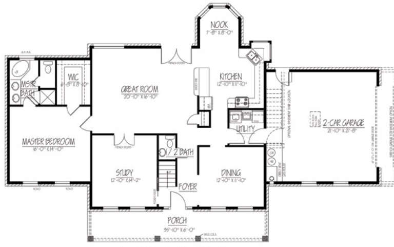 House Plan House Plan #18124 Drawing 1