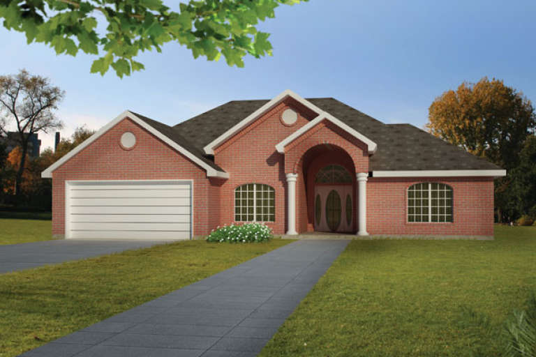 House Plan House Plan #18125 Front Elevation
