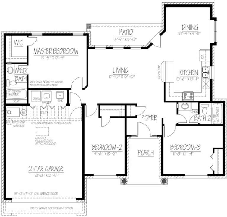 House Plan House Plan #18125 Drawing 1