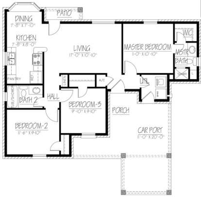 Main for House Plan #1754-00017