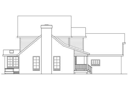 Country House Plan #035-00701 Elevation Photo