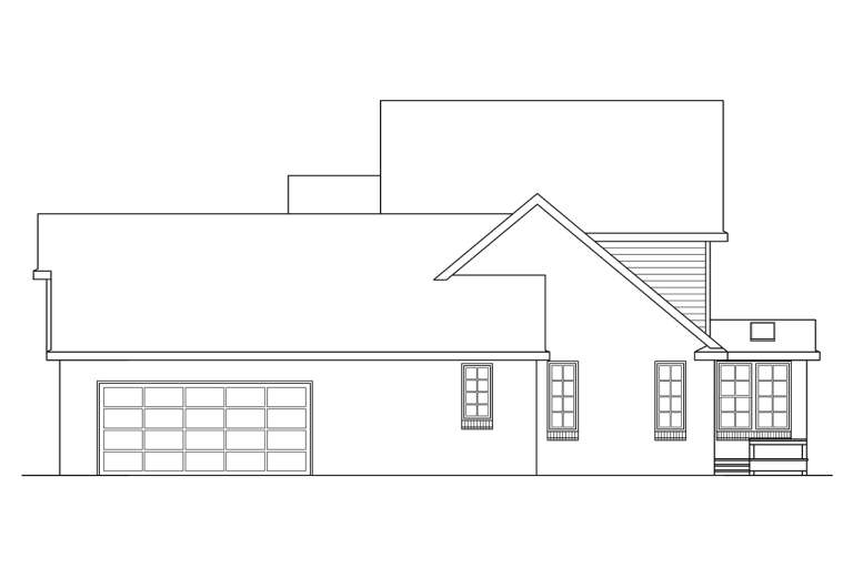 Country House Plan #035-00701 Elevation Photo