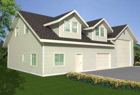 Traditional House Plan #039-00441 Elevation Photo