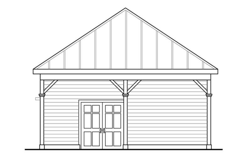 Traditional House Plan #035-00703 Elevation Photo