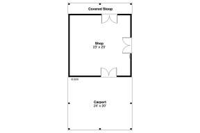 Floorplan 1 for House Plan #035-00703