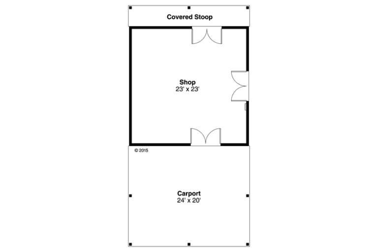 House Plan House Plan #18131 Drawing 1
