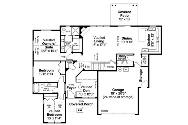 House Plan House Plan #18133 Drawing 1