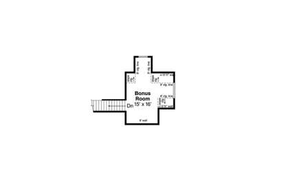 2nd Floor for House Plan #035-00705