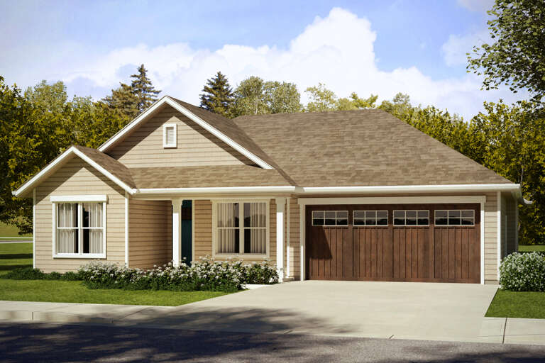 House Plan House Plan #18134 Front Elevation 