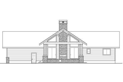 Mountain House Plan #035-00707 Elevation Photo