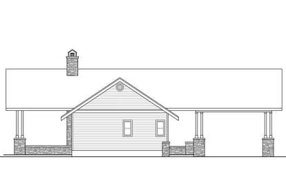 Mountain House Plan #035-00707 Elevation Photo