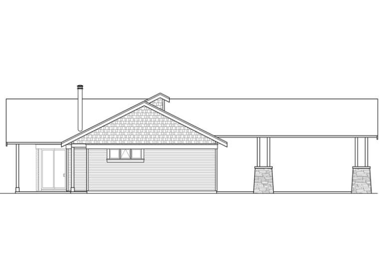 Northwest House Plan #035-00708 Elevation Photo