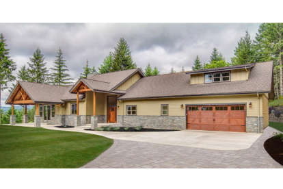 Craftsman House Plan #035-00709 Elevation Photo