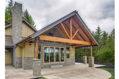 Craftsman House Plan #035-00709 Elevation Photo