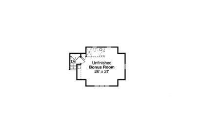 Bonus Room for House Plan #035-00709