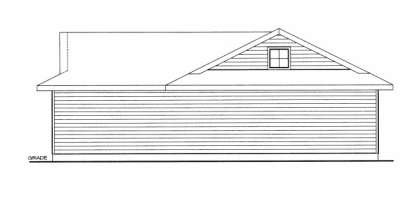 Traditional House Plan #039-00442 Elevation Photo