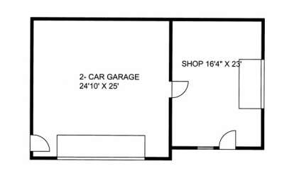 Floorplan for House Plan #039-00442