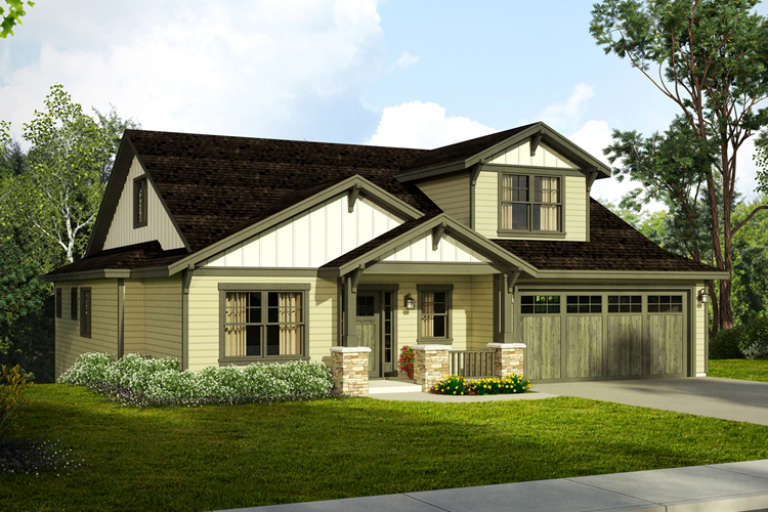 House Plan House Plan #18142 Front Elevation