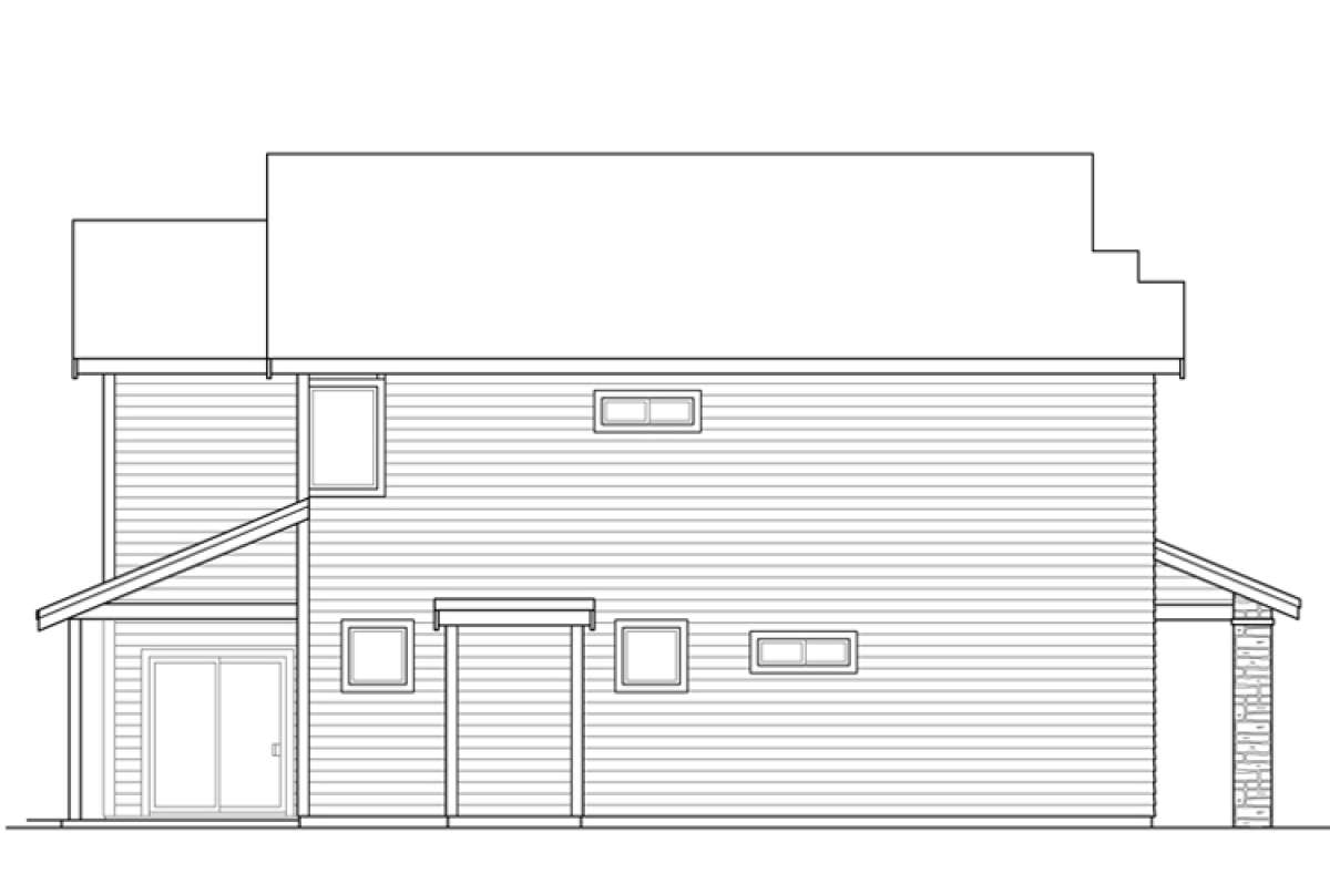 Traditional House Plan #035-00715 Elevation Photo
