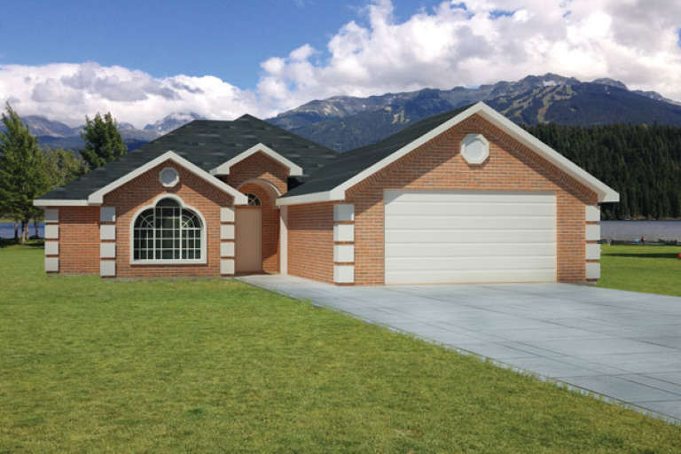 House Plan House Plan #18144 Front Elevation