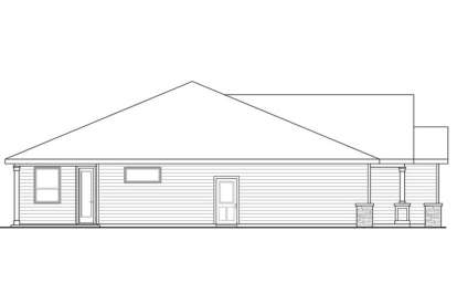 Bungalow House Plan #035-00716 Elevation Photo