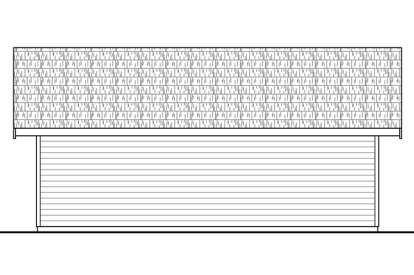 Ranch House Plan #035-00721 Elevation Photo