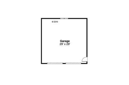 Floorplan 2 for House Plan #035-00721