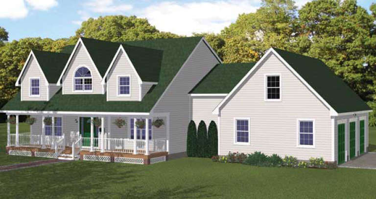 House Plan House Plan #18156 Front Elevation