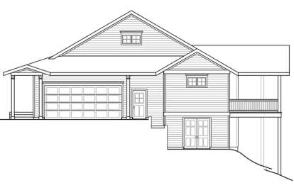 Country House Plan #035-00723 Elevation Photo