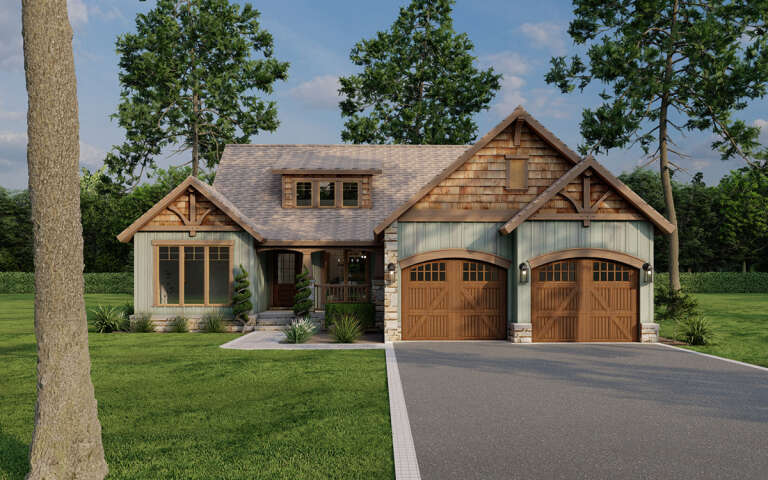 House Plan House Plan #18158 Front Elevation 