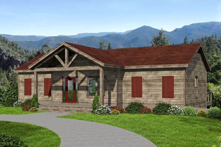 House Plan House Plan #18159 Front Elevation