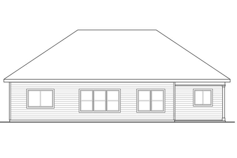 Craftsman House Plan #035-00726 Elevation Photo