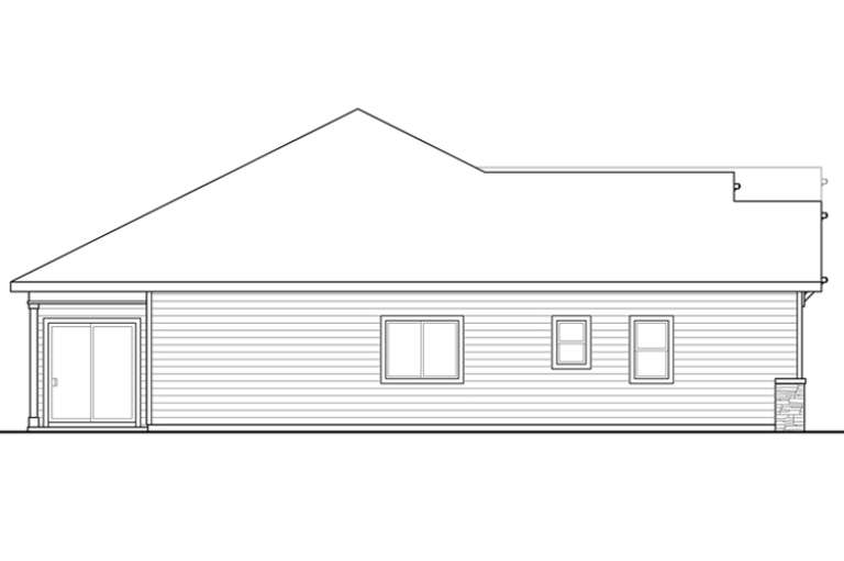 Craftsman House Plan #035-00726 Elevation Photo