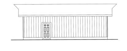 Barn House Plan #039-00445 Elevation Photo